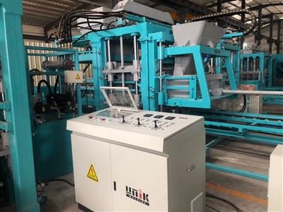 Concrete Hollow Block Making Machine Indien