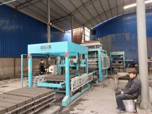 Tegelmaskin produktionslinje